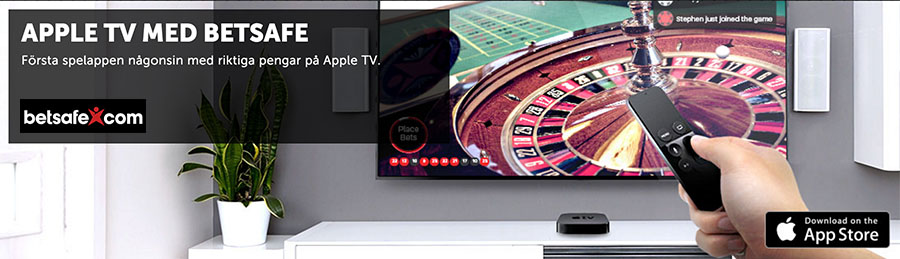 Apple TV - Spela Live Dealer Roulette